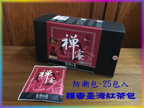 禪蜜紅茶茶包產品圖